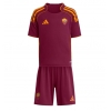Camiseta AS Roma Primera Equipación Replica 2025-26 para niños mangas cortas (+ Pantalones cortos) Camiseta AS Roma Primera Equipación Replica 2025-26 para niños mangas cortas (+ Pantalones cortos)